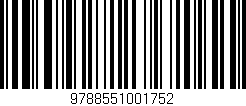 Código de barras (EAN, GTIN, SKU, ISBN): '9788551001752'