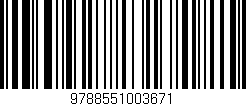 Código de barras (EAN, GTIN, SKU, ISBN): '9788551003671'