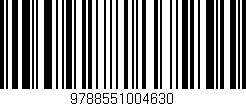 Código de barras (EAN, GTIN, SKU, ISBN): '9788551004630'