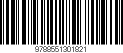 Código de barras (EAN, GTIN, SKU, ISBN): '9788551301821'