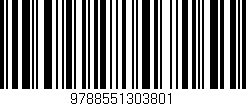 Código de barras (EAN, GTIN, SKU, ISBN): '9788551303801'