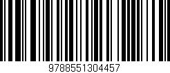 Código de barras (EAN, GTIN, SKU, ISBN): '9788551304457'