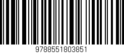 Código de barras (EAN, GTIN, SKU, ISBN): '9788551803851'