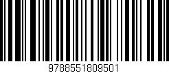 Código de barras (EAN, GTIN, SKU, ISBN): '9788551809501'