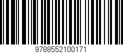 Código de barras (EAN, GTIN, SKU, ISBN): '9788552100171'