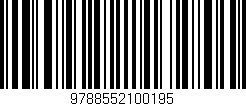 Código de barras (EAN, GTIN, SKU, ISBN): '9788552100195'