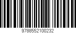Código de barras (EAN, GTIN, SKU, ISBN): '9788552100232'