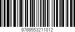 Código de barras (EAN, GTIN, SKU, ISBN): '9788553211012'