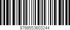 Código de barras (EAN, GTIN, SKU, ISBN): '9788553603244'