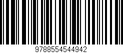 Código de barras (EAN, GTIN, SKU, ISBN): '9788554544942'