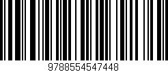 Código de barras (EAN, GTIN, SKU, ISBN): '9788554547448'