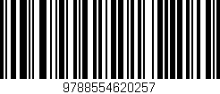 Código de barras (EAN, GTIN, SKU, ISBN): '9788554620257'