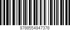 Código de barras (EAN, GTIN, SKU, ISBN): '9788554947378'
