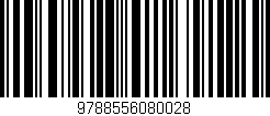 Código de barras (EAN, GTIN, SKU, ISBN): '9788556080028'