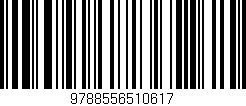 Código de barras (EAN, GTIN, SKU, ISBN): '9788556510617'