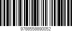 Código de barras (EAN, GTIN, SKU, ISBN): '9788558890052'