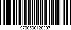 Código de barras (EAN, GTIN, SKU, ISBN): '9788560120307'