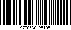 Código de barras (EAN, GTIN, SKU, ISBN): '9788560125135'