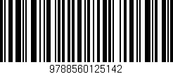 Código de barras (EAN, GTIN, SKU, ISBN): '9788560125142'
