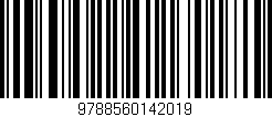 Código de barras (EAN, GTIN, SKU, ISBN): '9788560142019'