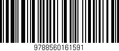 Código de barras (EAN, GTIN, SKU, ISBN): '9788560161591'