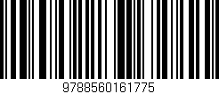 Código de barras (EAN, GTIN, SKU, ISBN): '9788560161775'