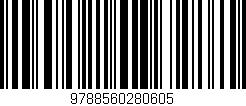 Código de barras (EAN, GTIN, SKU, ISBN): '9788560280605'