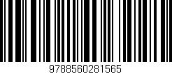 Código de barras (EAN, GTIN, SKU, ISBN): '9788560281565'