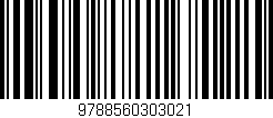 Código de barras (EAN, GTIN, SKU, ISBN): '9788560303021'