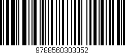 Código de barras (EAN, GTIN, SKU, ISBN): '9788560303052'