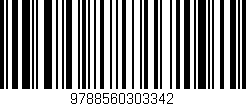 Código de barras (EAN, GTIN, SKU, ISBN): '9788560303342'