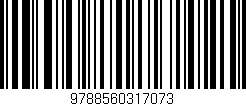 Código de barras (EAN, GTIN, SKU, ISBN): '9788560317073'