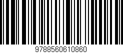 Código de barras (EAN, GTIN, SKU, ISBN): '9788560610860'