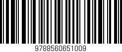 Código de barras (EAN, GTIN, SKU, ISBN): '9788560651009'