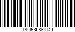 Código de barras (EAN, GTIN, SKU, ISBN): '9788560663040'