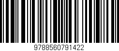 Código de barras (EAN, GTIN, SKU, ISBN): '9788560791422'