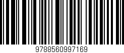 Código de barras (EAN, GTIN, SKU, ISBN): '9788560997169'