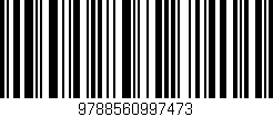 Código de barras (EAN, GTIN, SKU, ISBN): '9788560997473'