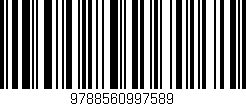 Código de barras (EAN, GTIN, SKU, ISBN): '9788560997589'