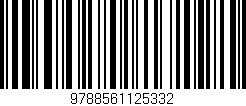 Código de barras (EAN, GTIN, SKU, ISBN): '9788561125332'