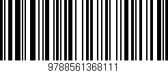 Código de barras (EAN, GTIN, SKU, ISBN): '9788561368111'