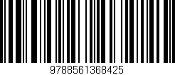 Código de barras (EAN, GTIN, SKU, ISBN): '9788561368425'
