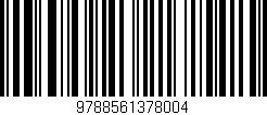 Código de barras (EAN, GTIN, SKU, ISBN): '9788561378004'