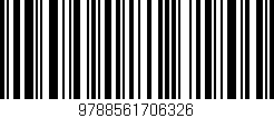 Código de barras (EAN, GTIN, SKU, ISBN): '9788561706326'