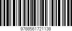Código de barras (EAN, GTIN, SKU, ISBN): '9788561721138'