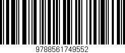 Código de barras (EAN, GTIN, SKU, ISBN): '9788561749552'