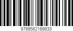 Código de barras (EAN, GTIN, SKU, ISBN): '9788562168833'