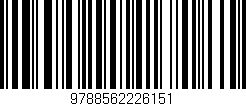 Código de barras (EAN, GTIN, SKU, ISBN): '9788562226151'