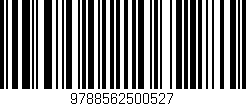Código de barras (EAN, GTIN, SKU, ISBN): '9788562500527'
