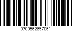 Código de barras (EAN, GTIN, SKU, ISBN): '9788562657061'